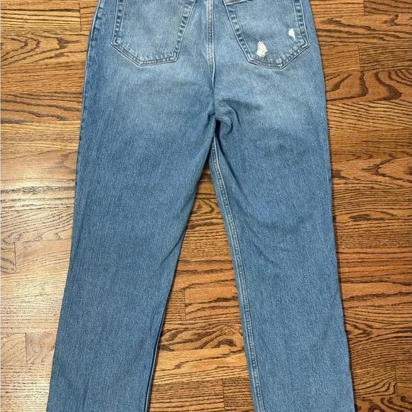 Abercrombie & Fitch High Rise Light Blue Jeans - Picture 3 of 3